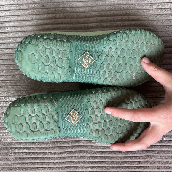 Muck Boots Women’s Muckster II Low Slip On in Green Sunflower Size 7 - Picture 6 of 7